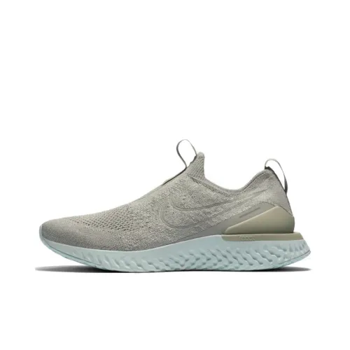 Nike Epic Phantom React Flyknit Running Shoes Men Low-Top White