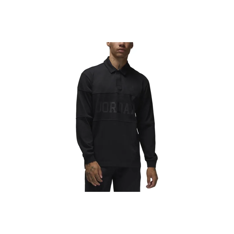 JORDAN Essentials Men's Long-Sleeve Rugby Top-2