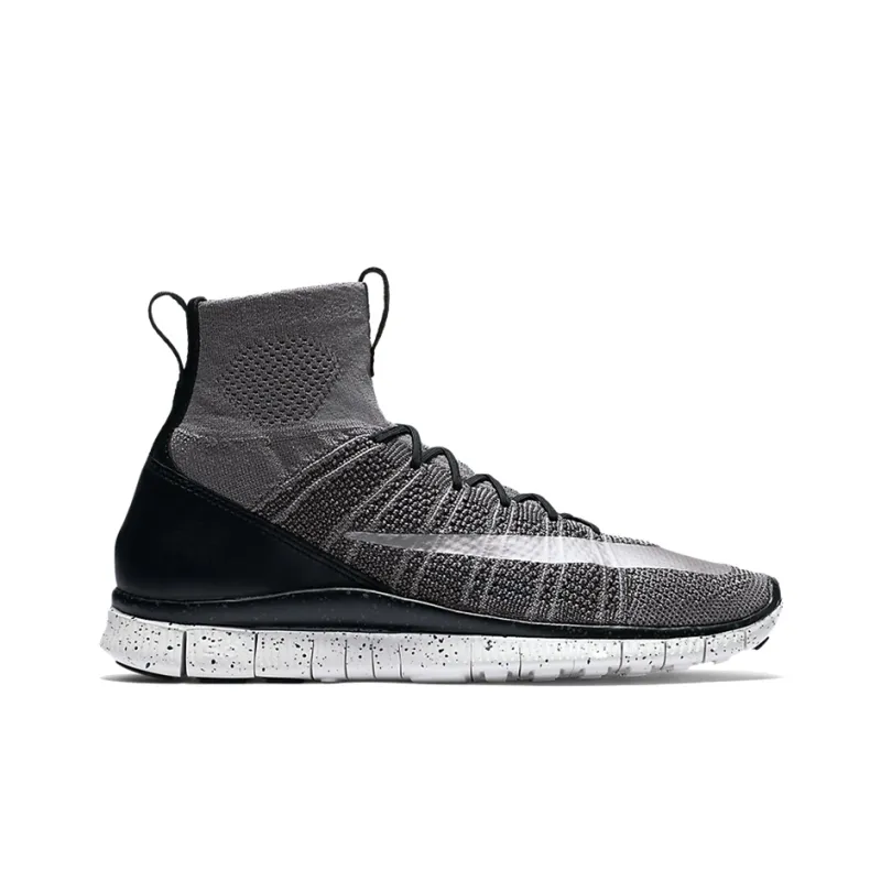 Nike Free Flyknit Mercurial Dark Grey-1