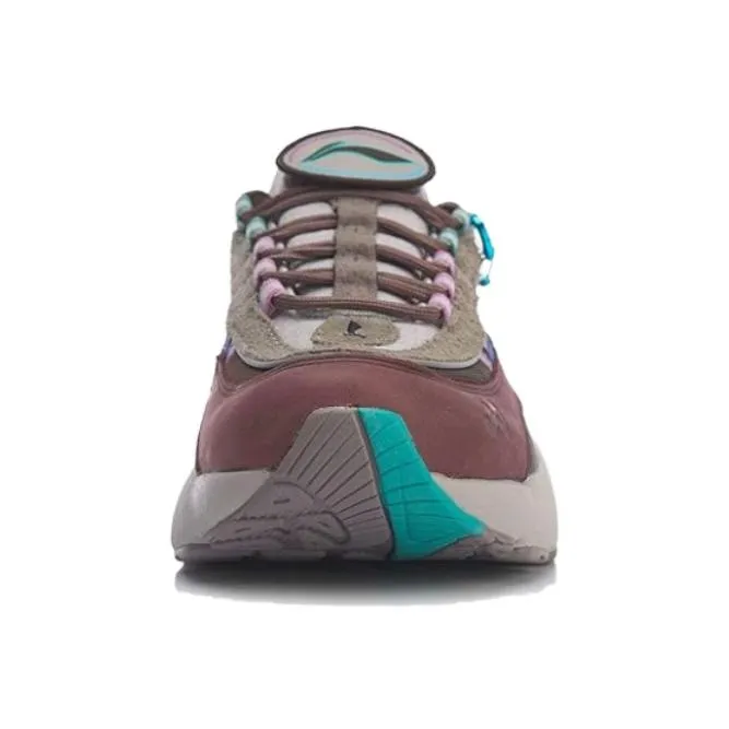 LiNing V8 2019 New York Fashion Apparel Weekly Runway Low Top Running Shoes Men's Blue Purple-2