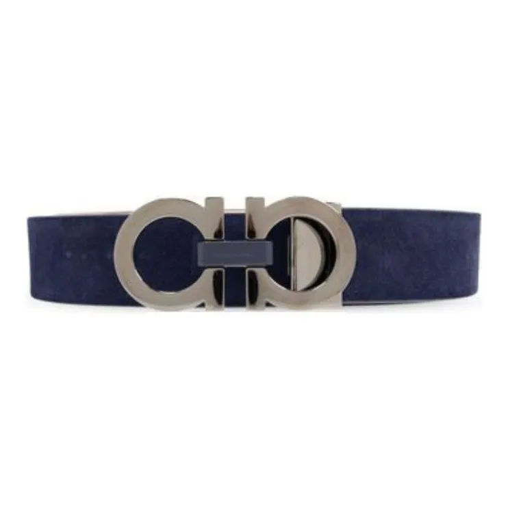 Ferragamo Reversible Gancini Belt-0