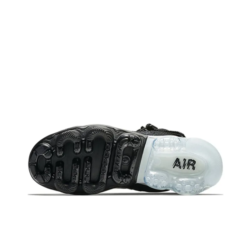 Nike Air VaporMax Premier Flyknit Black Metallic Silver White-4