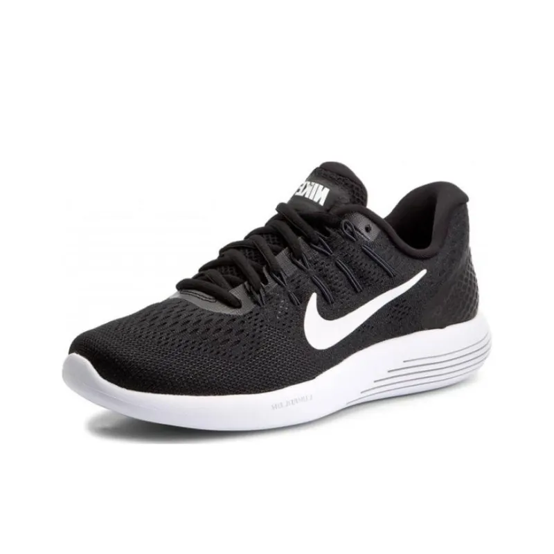 Nike Lunarglide 8 Black White-1