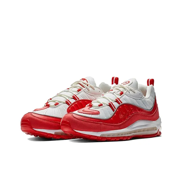 Nike Air Max 98 University Red White-2