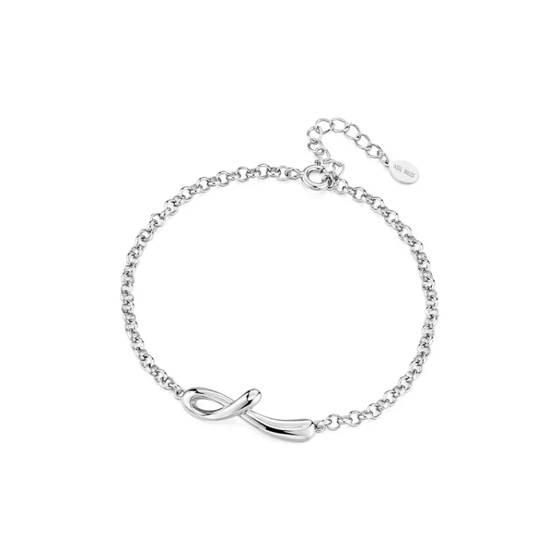 KADER S925 Silver Bracelet Pair Unisex-4