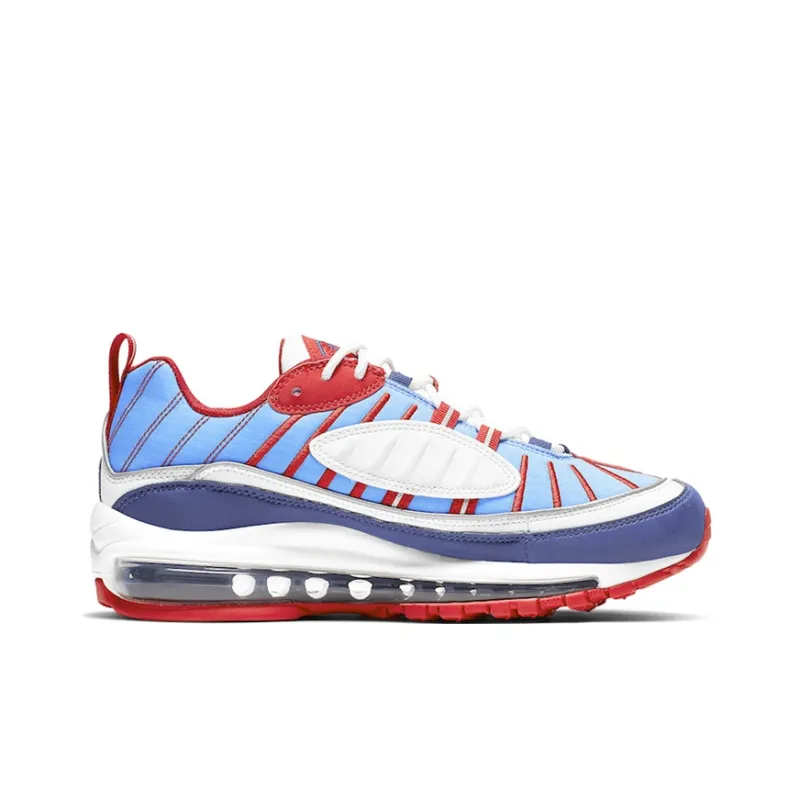 Nike Air Max 98 Blue Red White Women's-1