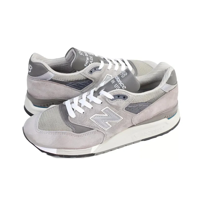 New Balance 998 'Grey White'-2