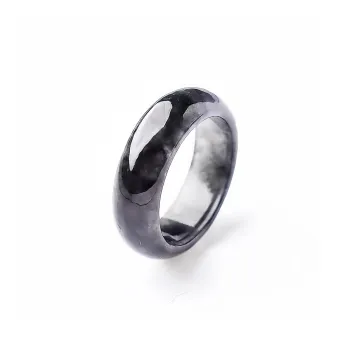 Lingxiang Yurun Bean Type Rings Unisex
