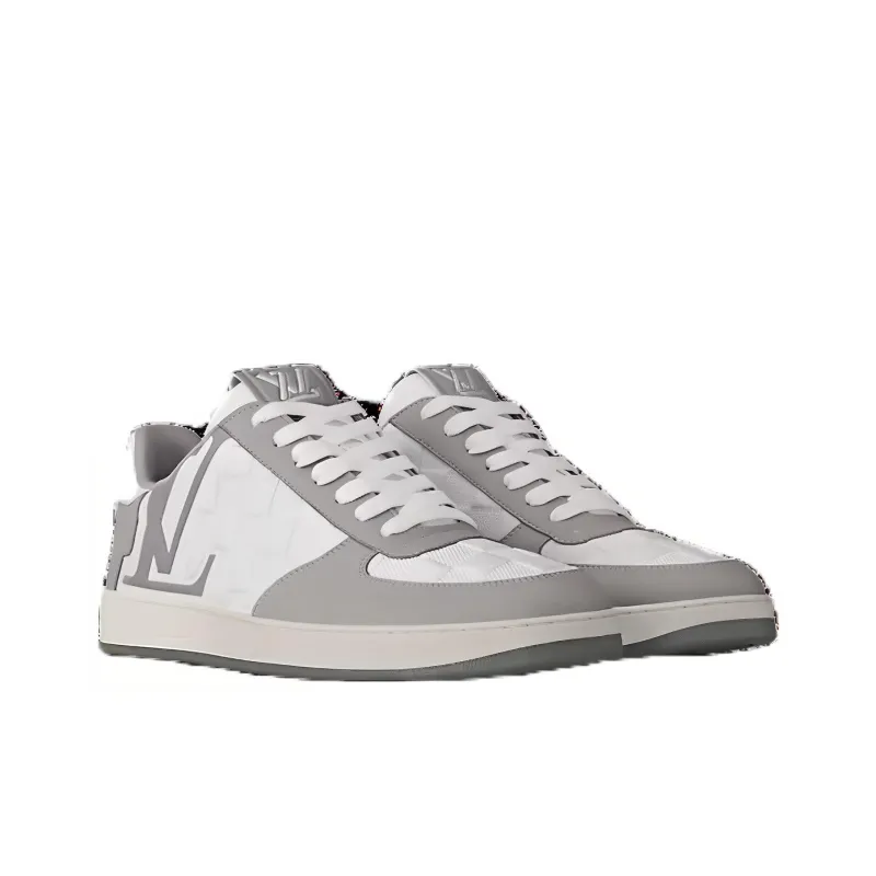 LOUIS VUITTON Lv Rivoli Sneaker 'White Grey'-1