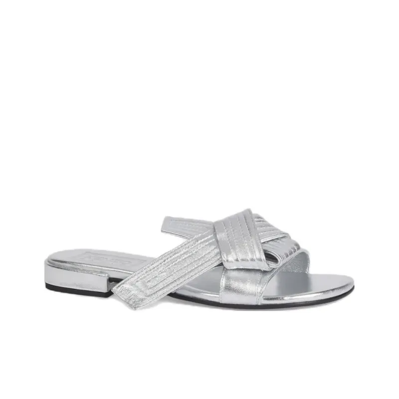 KENZO Slide Slippers Women's Silver-1