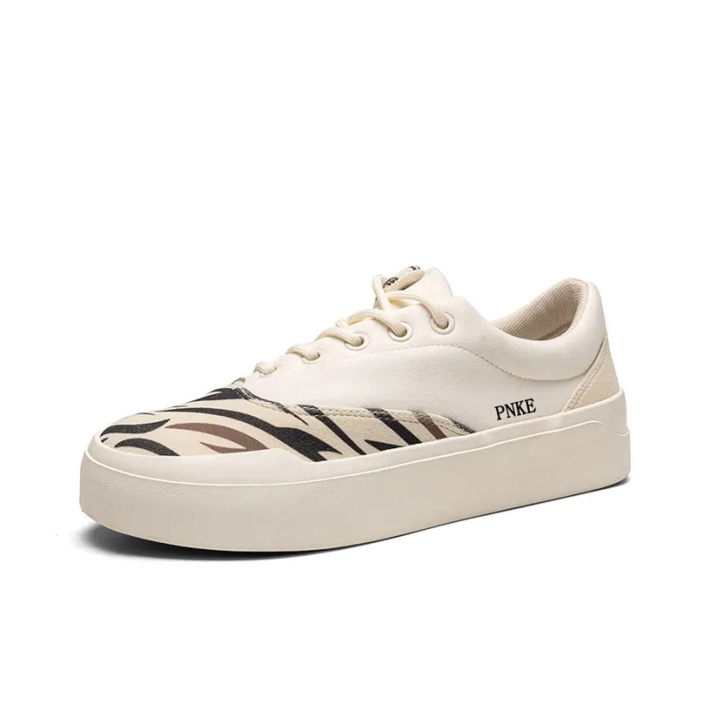 PNKE Low Top Skateboard Shoes Unisex Leopard-1