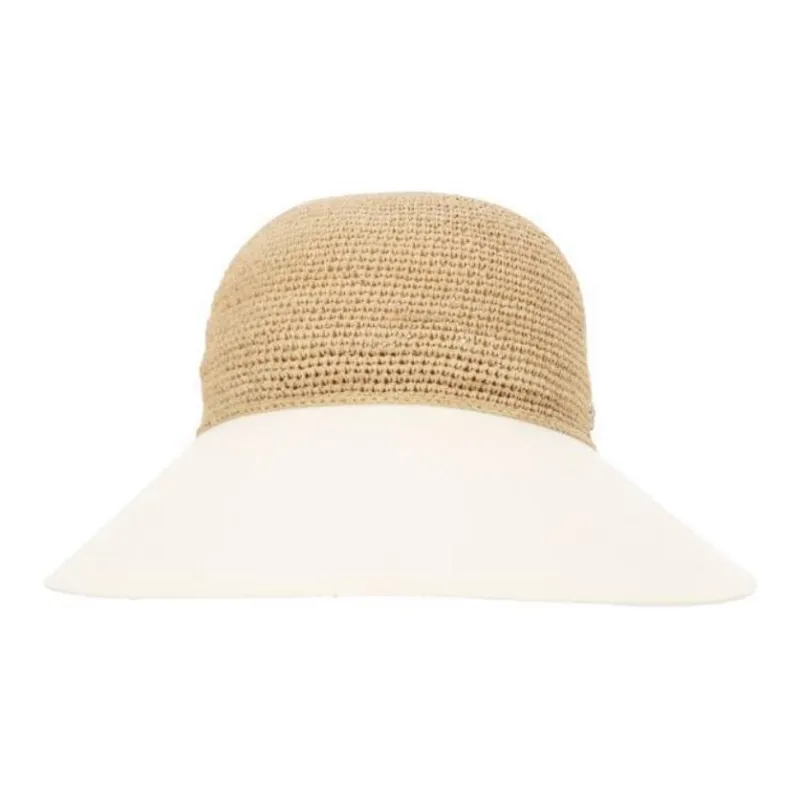HELEN KAMINSKI Raffia Sun Protection Hats Women's White-1