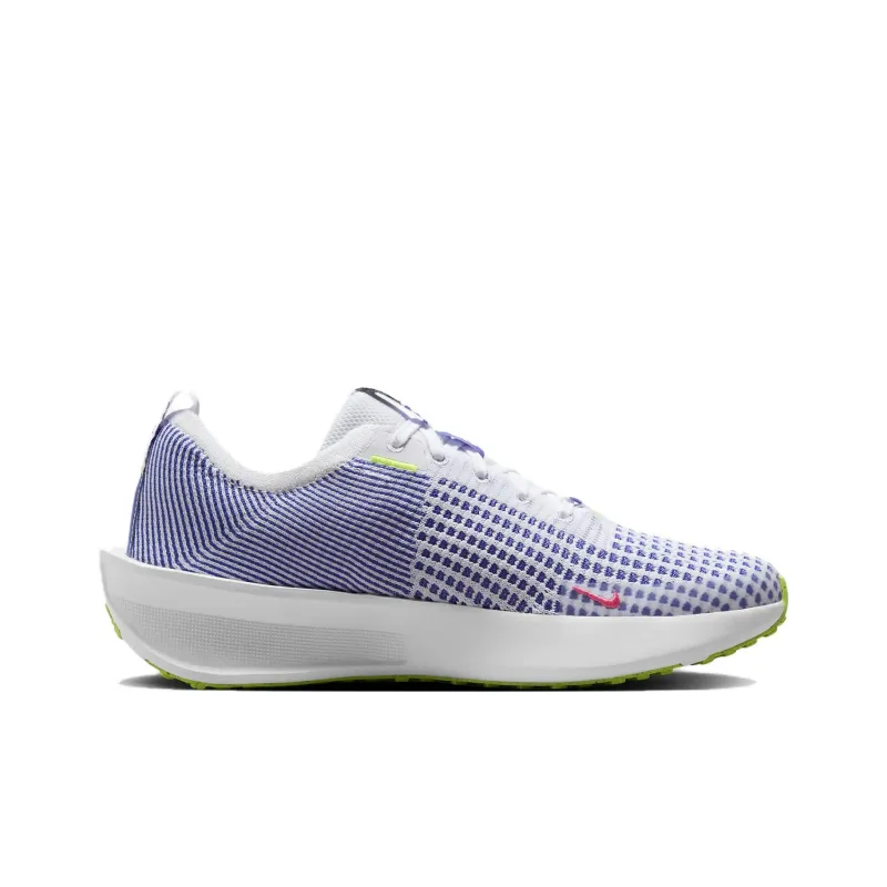 Nike Interact Run White Astronomy Blue Volt Hyper Pink Women's-1