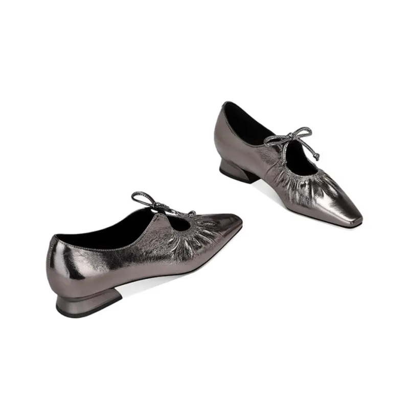 JESSICA SOPHIA Casual Single Shoes 2cm Women's Black-3