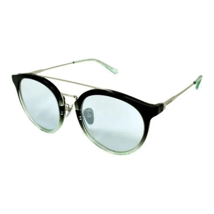 CALVIN KLEIN Plastic Nickel Alloy Oval Sunglasses Men's Black-0