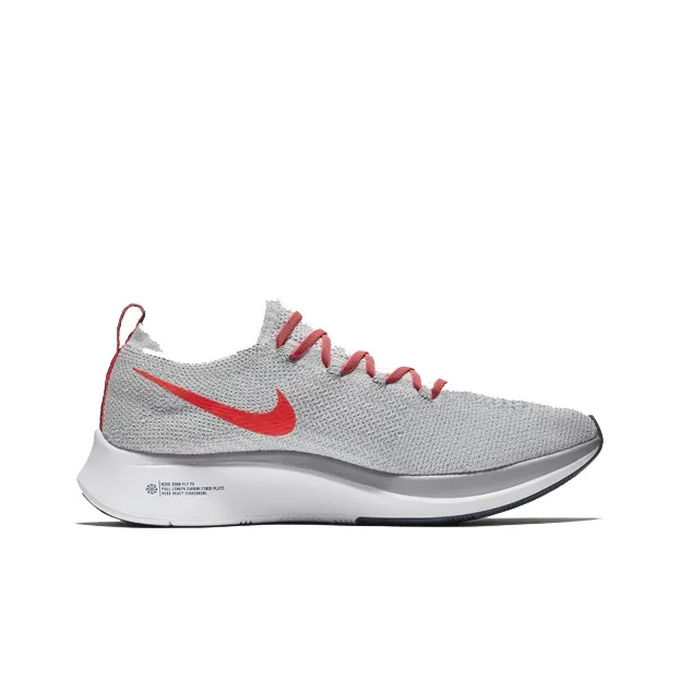 Nike Zoom Fly Flyknit Pure Platinum Bright Crimson-1