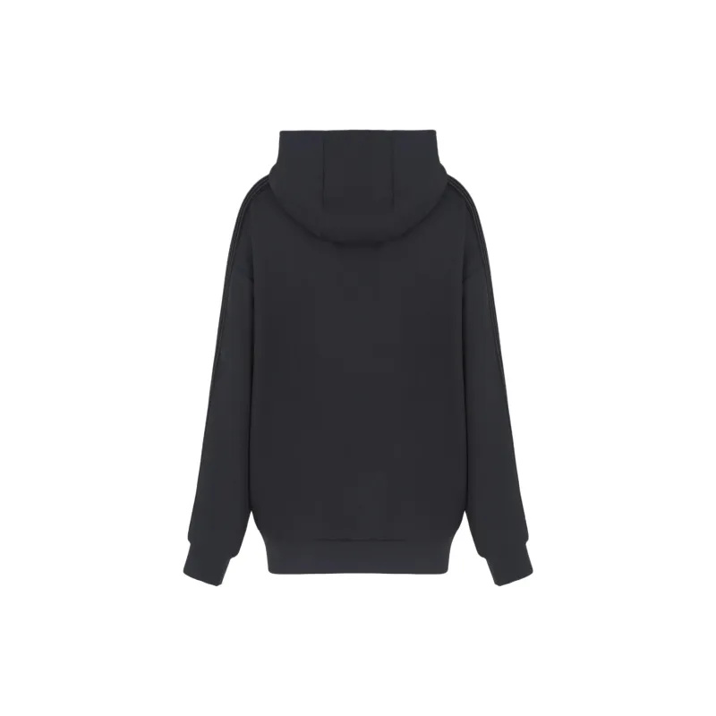 EMPORIO ARMANI Logo rubberised Hoodie-1