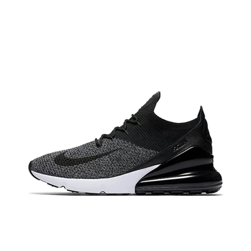Nike Air Max 270 Flyknit Black White-0