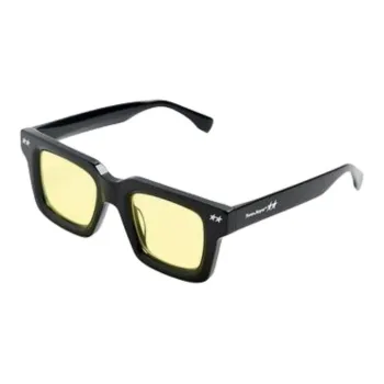 ZARA Irregular Shape Sunglasses Men's Black