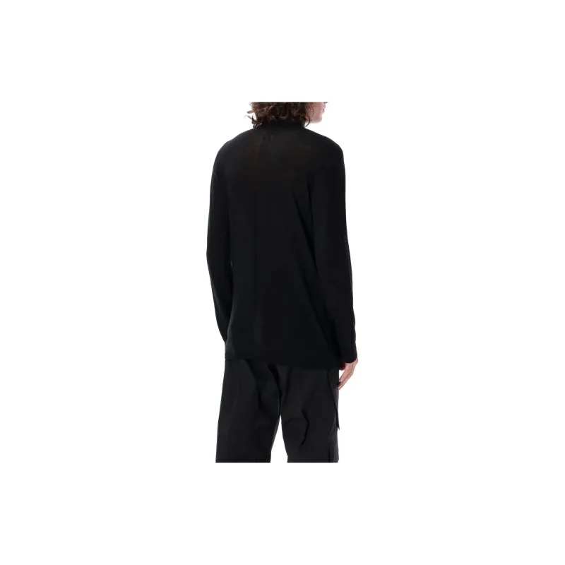RICK OWENS Level High Neck Knitted Jumper-1