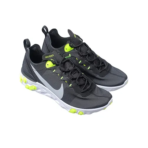 Nike React Element 55 Black Volt Cool Grey Women's-1