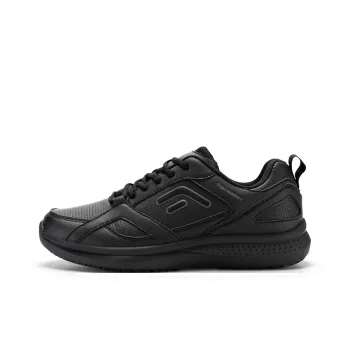 Fitville Cushioning Anti Slip Wear Resistant Breathability Low Top Casual Shoes Men's Black