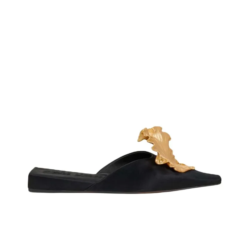 CULT GAIA Closed Toe Slippers Women's Black-1