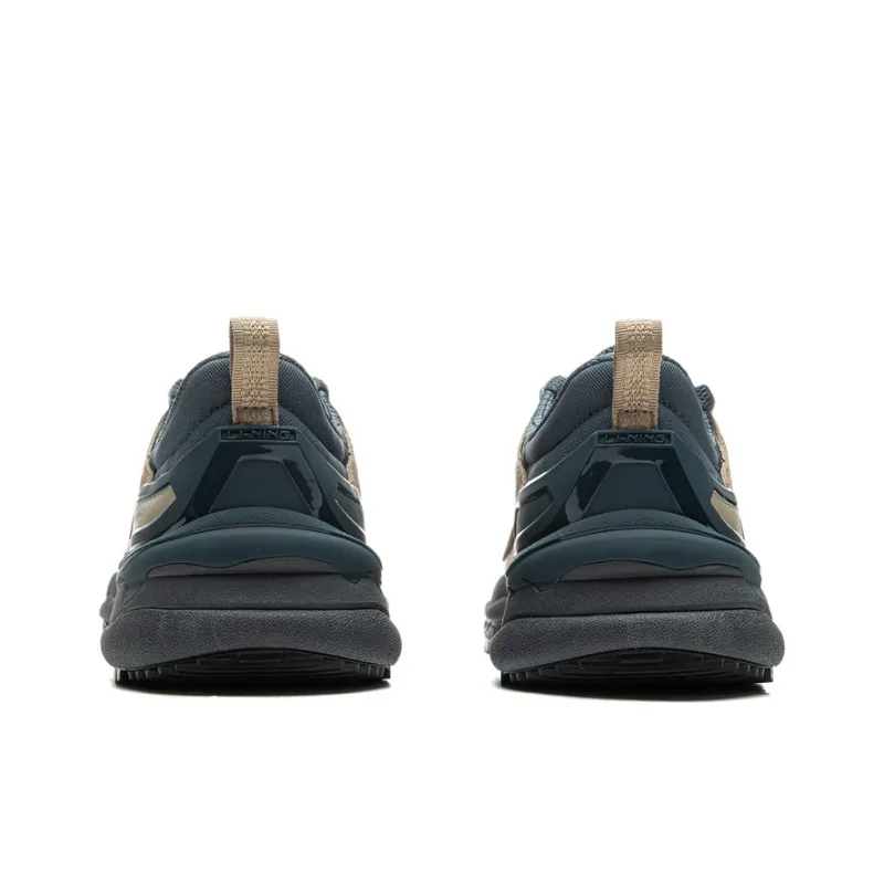 LiNing CF Tracing Origin V4 Low Top Casual Shoes Men's Umber Blue-5
