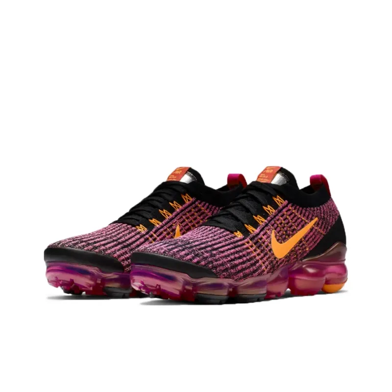 Nike Air VaporMax Flyknit 3 Laser Fuchsia Laser Orange Women's-2