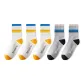 White 3-Light Gray 2[5 Pack]