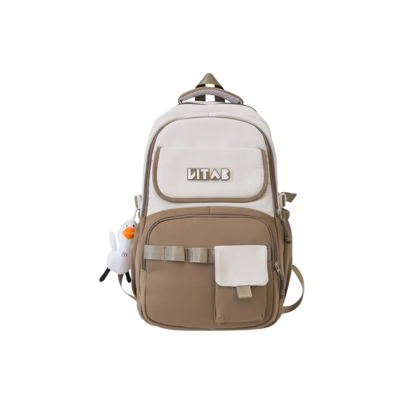 Venerable Brahma Nylon Backpack Women's Black/Red/Orange/Khaki/Green-5