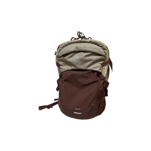 OSPREY Polyamide Outdoor Mountaineering Bag Backpack Regular Men's Brown Red & Sandy Brown