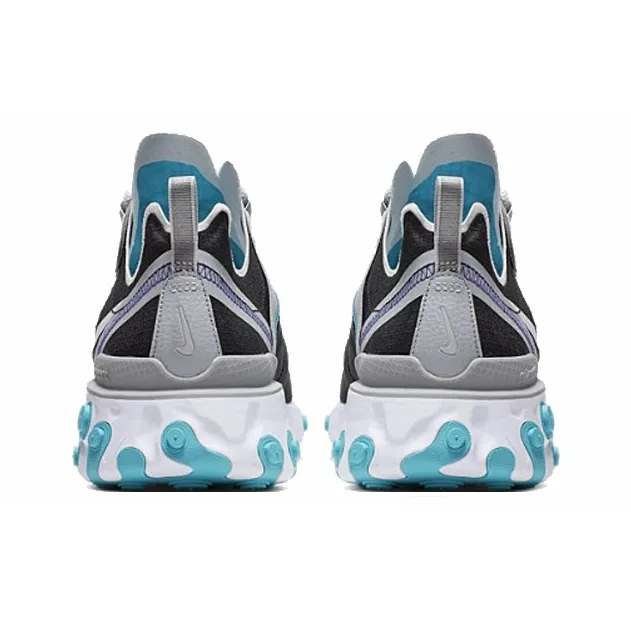 Nike React Element 55 Black Pure Platinum Teal Nebula-3