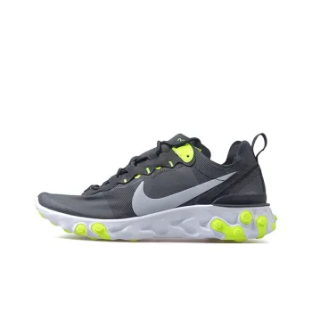 Nike React Element 55 Black Volt Cool Grey Women's