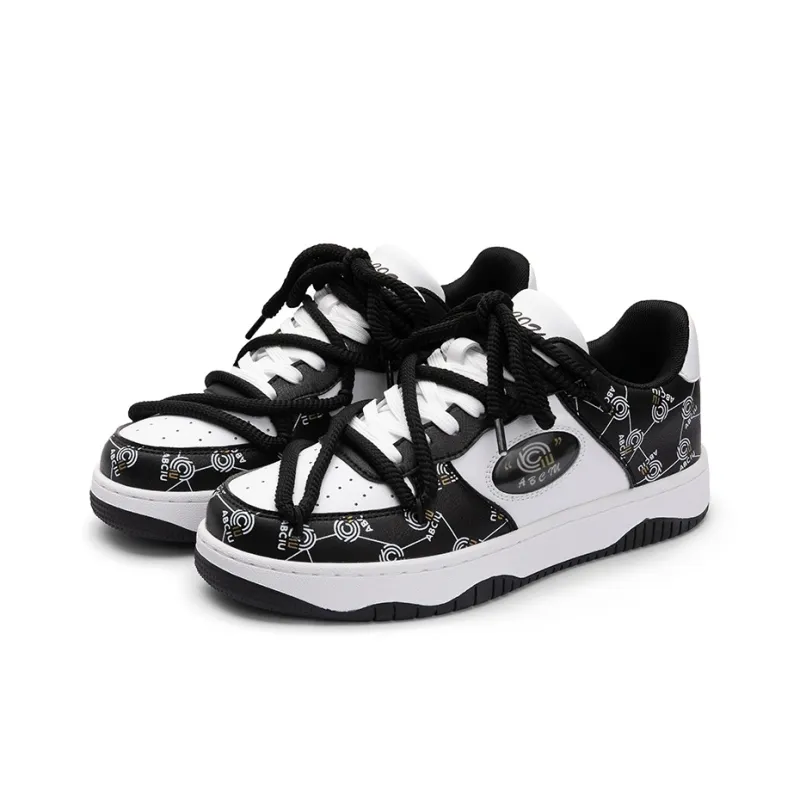 ABCIU x Seattle Palm Anti-Slip Wear-Resistant Low-Top Skateboard Shoes Men's-6