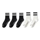 Black White Stripes 3-White Black Stripes 2[5 Pack]