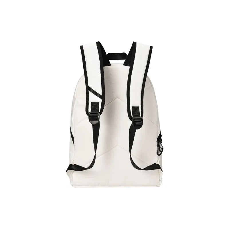 FINITE LOOP Bottle Eco Friendly Cloth Backpack Unisex Gardenia White-2