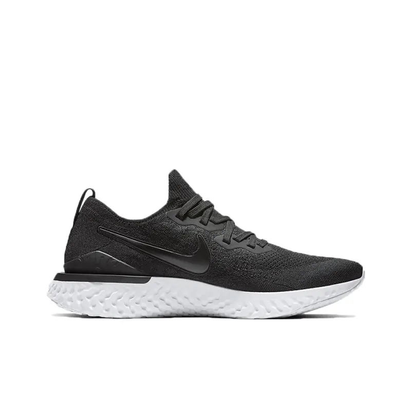 Nike Epic React Flyknit 2 Black White-1