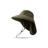 Side Net Neck Protector-Army Green