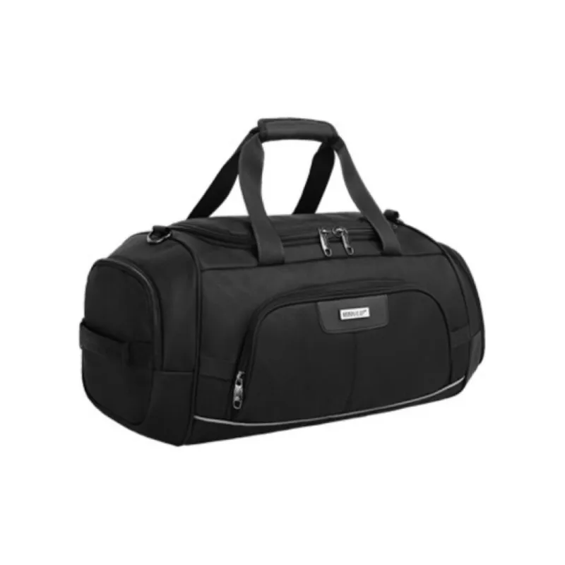 Ssweisiker Oxford Shoulder Bag, Crossbody Bag, Handbag Unisex Black-2