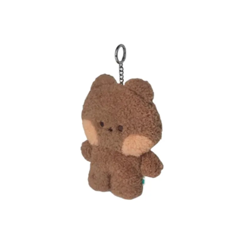 LINE FRIENDS Minini Polyester Charm Bag Accessory Women's Brown-1