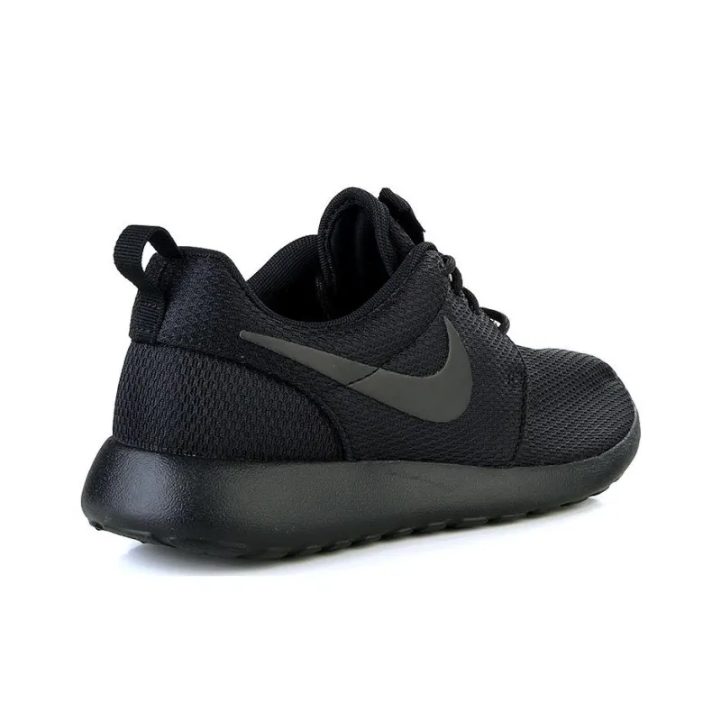 Nike Roshe Run Triple Black Women's-2
