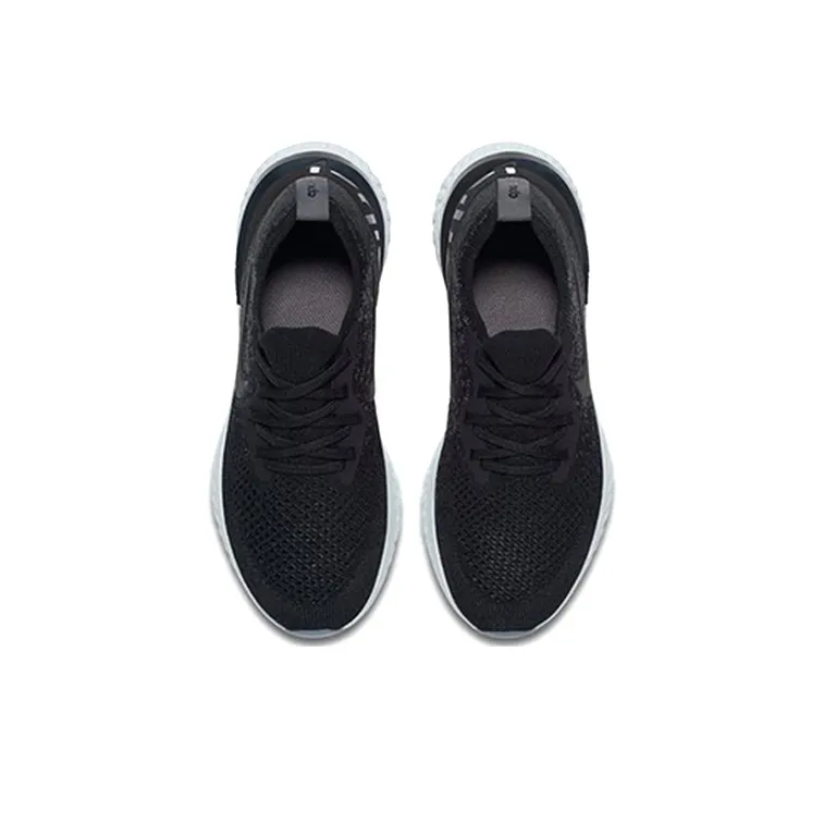 Nike Epic React Flyknit Black Dark Grey-2