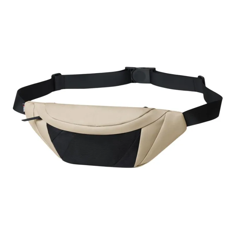 SEPTWOLVES Fabric One Shoulder Fanny Pack Regular Men's Khaki/Black-1