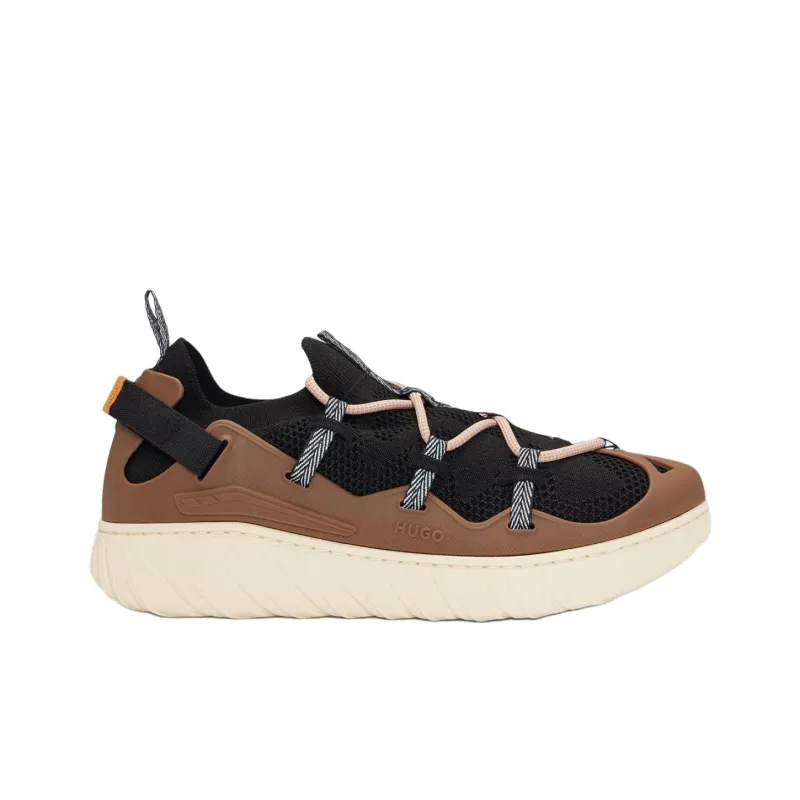 HUGO BOSS Low Top Casual Shoes Men's Coffee-1