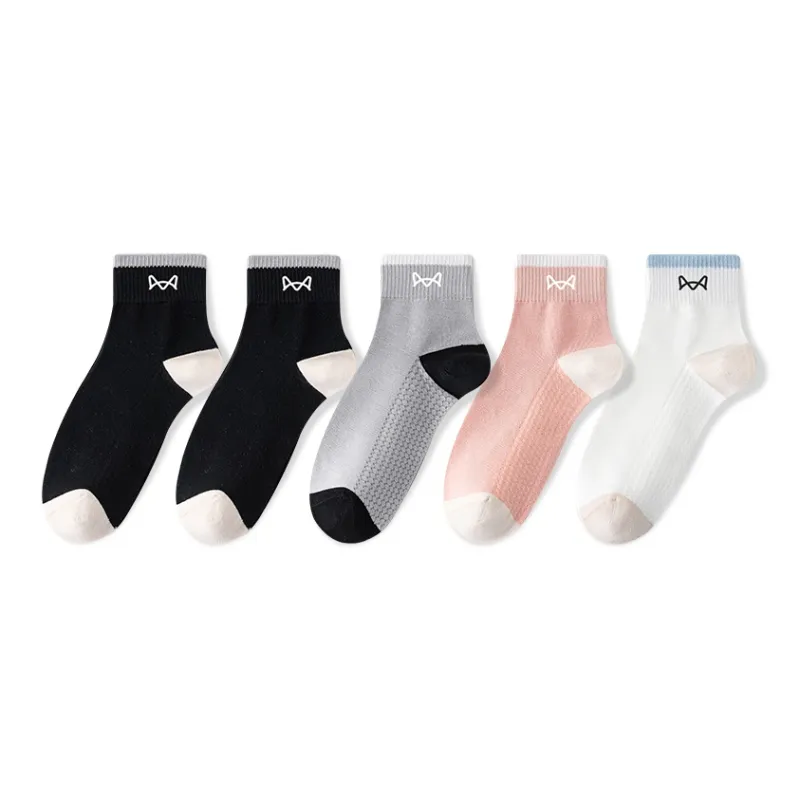 MIIOW Cool One Summer Series Mid Calf Socks Unisex Combo Set-6