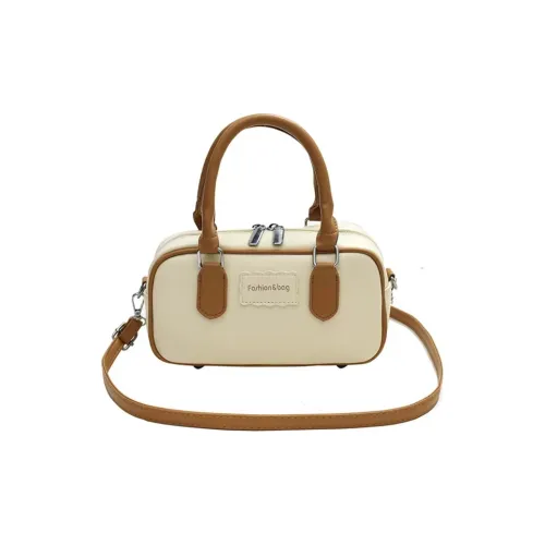 DALO PU Crossbody One Shoulder Handbag Women's Black/Ecru/Pink/Brown