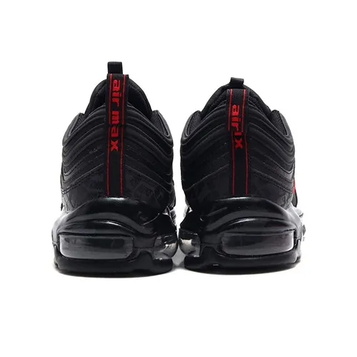 Nike Air Max 97 All Over Print Black Red-3