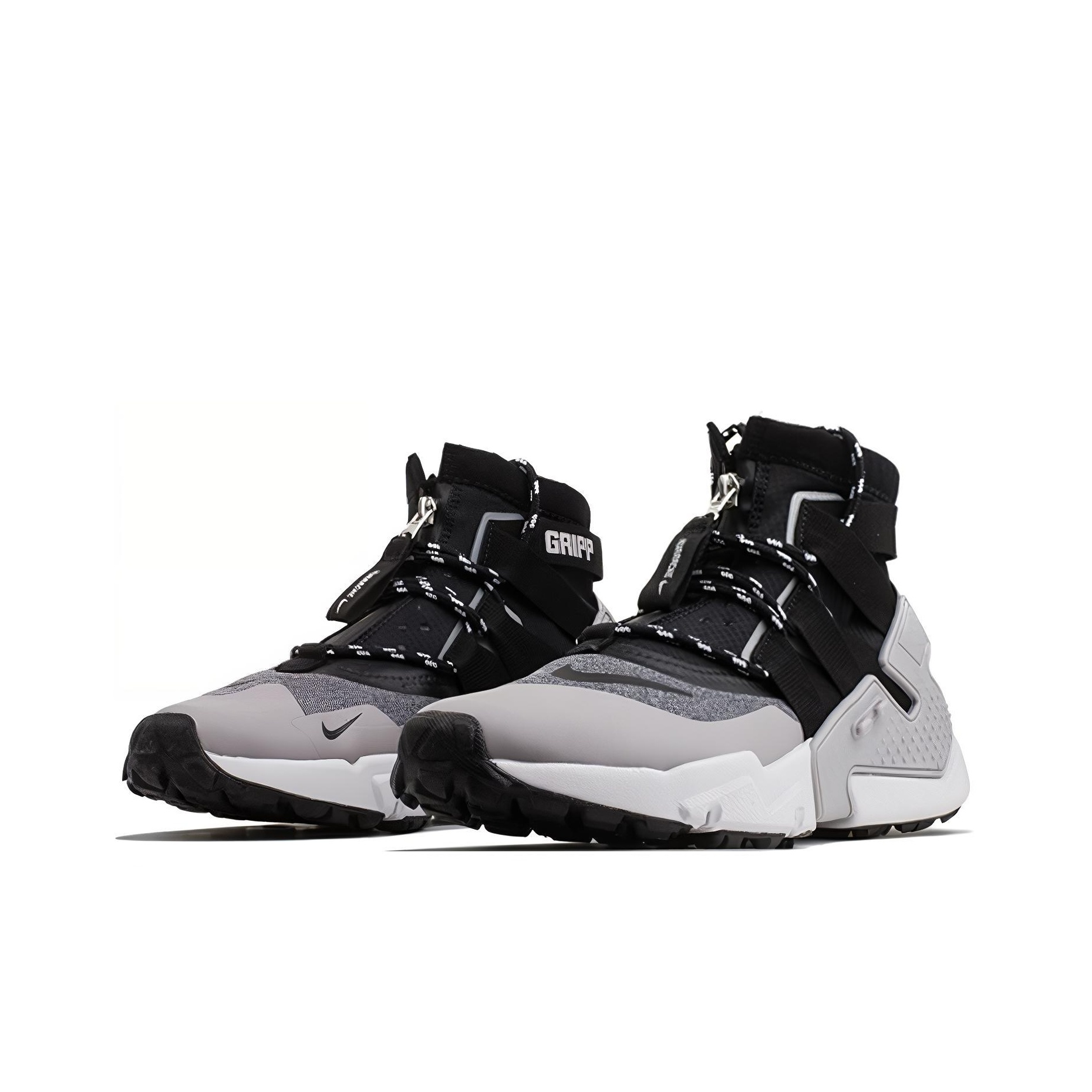 Nike Air Huarache Gripp Atmosphere Grey Black POIZON