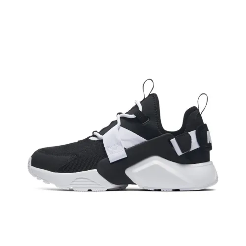 Nike Air Huarache City Low Black Black-White Women's